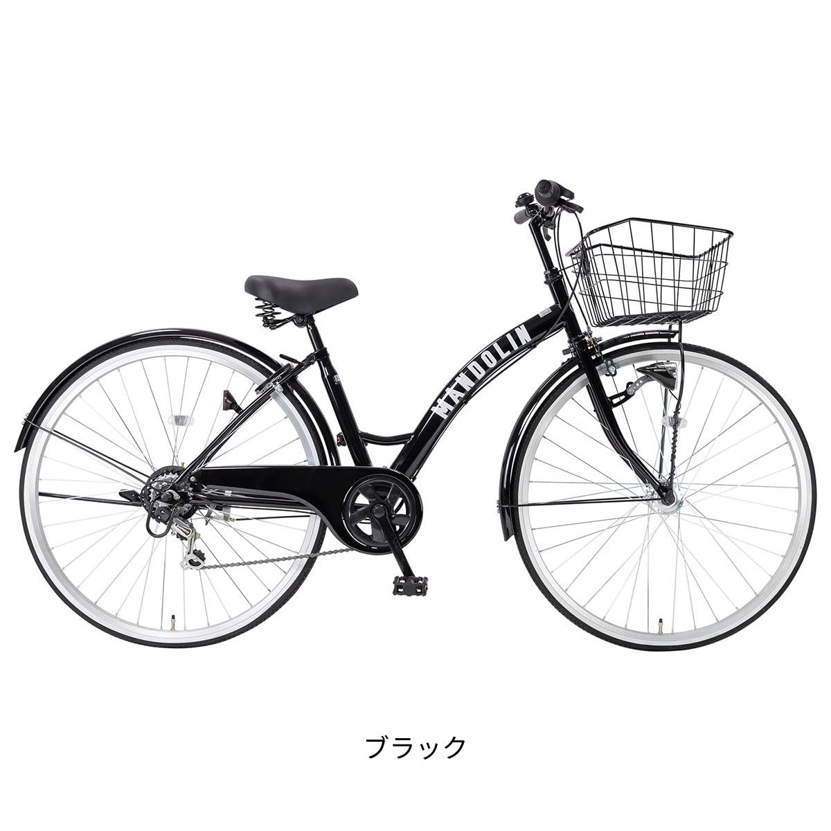 MANDOLINマンドリン 27インチ 6速 AUTO LED軽快シティークロス Amazon | サイクルスポット MANDOLIN マンドリン ママチャリ 27インチ